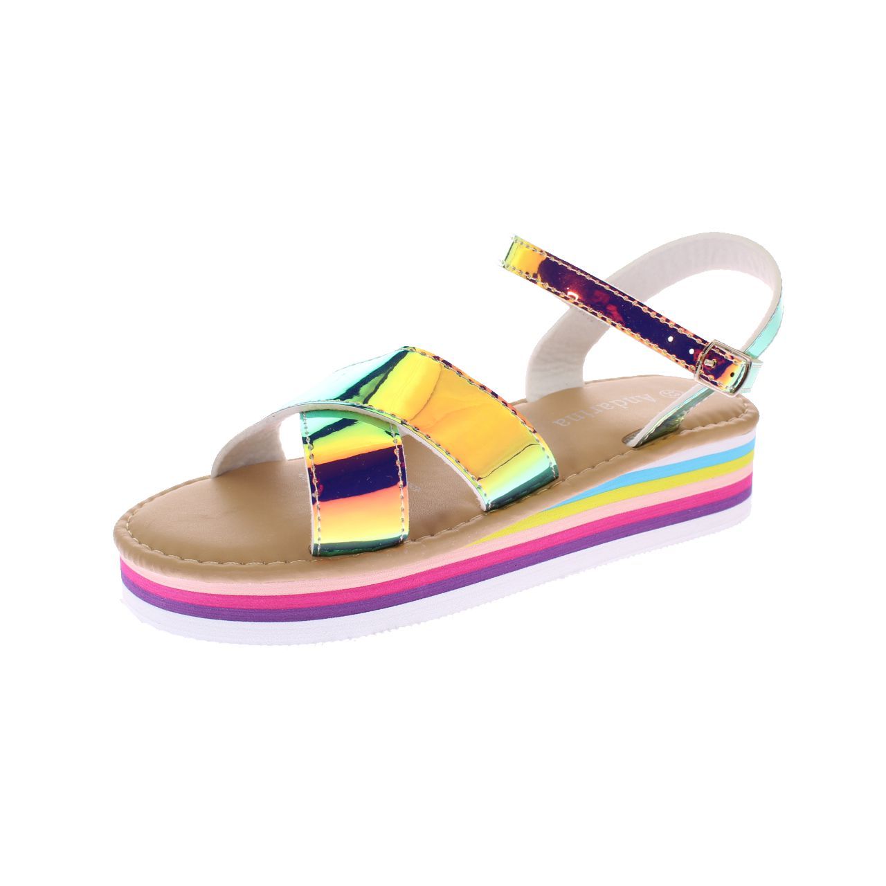 Sandalia Tornasol Dorado Andarina