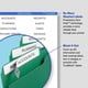 thumbnail image 3 of Etiquetas para carpetas de archivos Avery TrueBlock 1500 blanco/azul 5766, 3 of 8