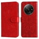 thumbnail image 1 of Funda tipo cartera FOXDOCK para Xiaomi Redmi A3 , diseño girasol en relieve, cuero PU, cierre magnético, soporte y tarjetero, 1 of 5