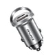 thumbnail image 1 of Cargador para auto Awei C-708 USB A y QC3.0 45W Silver, 1 of 3
