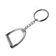thumbnail image 4 of Llavero De Aleación De Zinc Llavero Llavero Anillo Ecuestre Keyfob Bolsa Decoración De Plata, 4 of 5