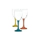thumbnail image 2 of Display 6 Copas Vino Versalles Pie Color 300cc Multicolor, 2 of 3