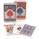 thumbnail image 1 of Cartas de juego Bicycle Standard Index, 4 mazos, rojo y azul, 1 of 1