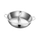 thumbnail image 5 of Pot De Acero Inoxidable Con Divisor Shabu Shabu Shabu Marinero Para El Hogar De La Fiesta 34 Cm, 5 of 5