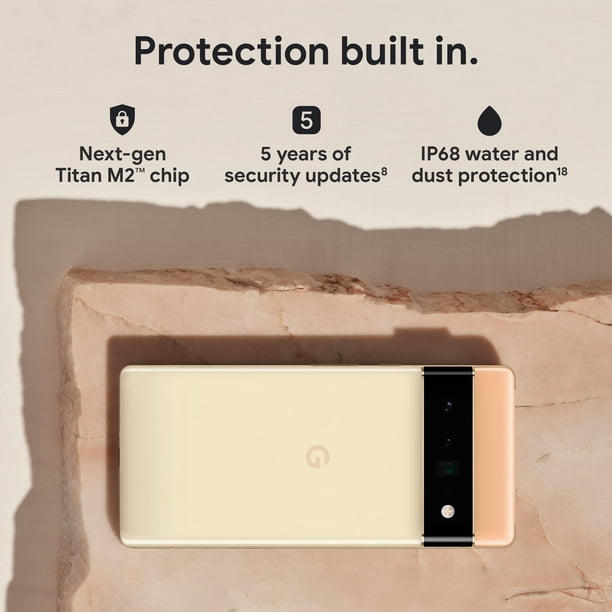 Smartphone Google Pixel 6 Pro 5G 128GB desbloqueado Sorta Sunny
