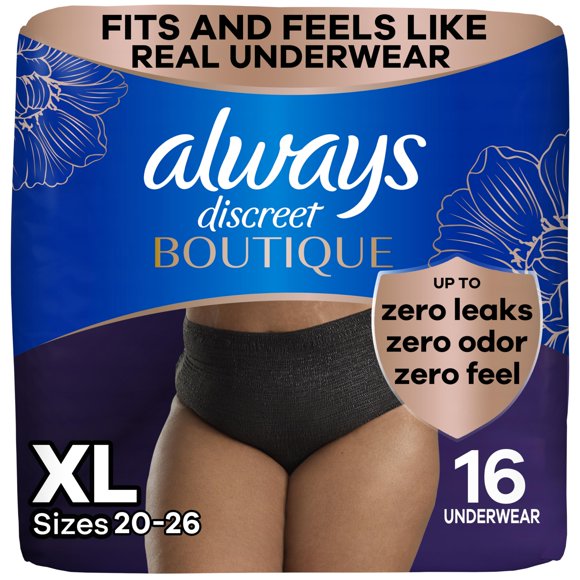 Ropa interior para incontinencia y posparto Always Discreet XL