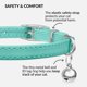 thumbnail image 4 of Collar para gato CollarDirect 30 cm Verde menta 11 g, 4 of 6