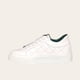 thumbnail image 4 of PRE ORDER - Zapatilla Urbana / Original de Cuero Mujer Real OLKI - Blanca negro 35, 4 of 6