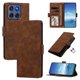 thumbnail image 1 of Funda Billetera Delgada para Motorola Edge Edge 60 con Ranuras y Soporte Marrón, 1 of 6