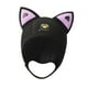 thumbnail image 1 of Gorro De Natación Elástico De Neopreno De 3 Mm Con Capucha De Buceo Con Orejas De Gato Para Nadar En Invierno Para Adultos Negro, 1 of 5