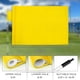 thumbnail image 3 of Bandera de Golf KINGTOP Lisa Amarilla 20x14 cm Nylon 420D Paquete de 1, 3 of 8