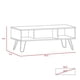thumbnail image 3 of Mesa De Centro Vassel 40x101,1x45 Cm Cafe Y Blanco, 3 of 3