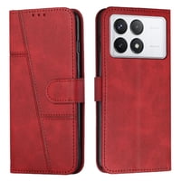 Foxdock - Funda Flip Para Xiaomi Poco X6 Pro – Carcasa Delgada Y Resistente A Impactos Con Soporte Para Uso Diario Y Profesional