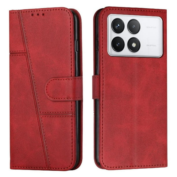 Funda Flip Para Xiaomi Poco X6 Pro – Carcasa Delgada Y Resistente A Impactos Con Soporte Para Uso Diario Y Profesional