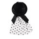 thumbnail image 2 of Hermosa mu?eca Bowler Hat para 1/3 BJD Dolls vestir accesorio negro, 2 of 5