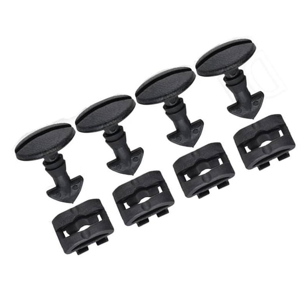 4 X cubierta de ojo de remolque de parachoques Clips giratorios embellecedor de ojo de remolque soporte de guardabarros de fijación para Discovery 3 4 Estilo C