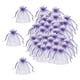 thumbnail image 1 of 100 Bolsas De Malla Con Cordón Para Jardín, Bolsas De Protección Para Frutas, 10 Cm X 12 Cm, Color Morado, 1 of 5