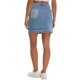 thumbnail image 3 of INSPIRE CHIC Falda Mini de Mezclilla para Mujer con Parches de Bloques de Color de Cintura Alta en Línea A Falda Corta de Jean 2XL Azul, 3 of 6