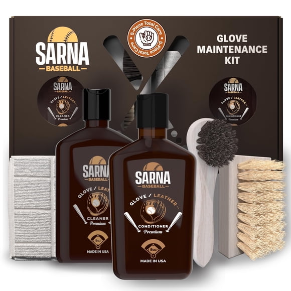 Kit Acondicionador De Guantes Con Limpiador Y Cepillos