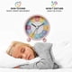 thumbnail image 3 of Reloj de aprendizaje para niños - Reloj didáctico para decir la hora - Relojes de pared para dormitorios infantiles - Decoración de pared para habitaciones infantiles - Reloj analógico para niños para, 3 of 5