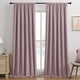 thumbnail image 1 of Cortinas Joydeco de terciopelo rosa rosa 52x244 cm 2 paneles blackout, 1 of 9