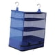 thumbnail image 3 of Organizador Colgante Para Compartimento De Armario, Plegable, 3 Niveles, Para Ropa De Hogar, RV, Azul, 3 of 3