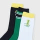 thumbnail image 2 of Calcetines Hombre Print Tripack Amarillo Corona, 2 of 4