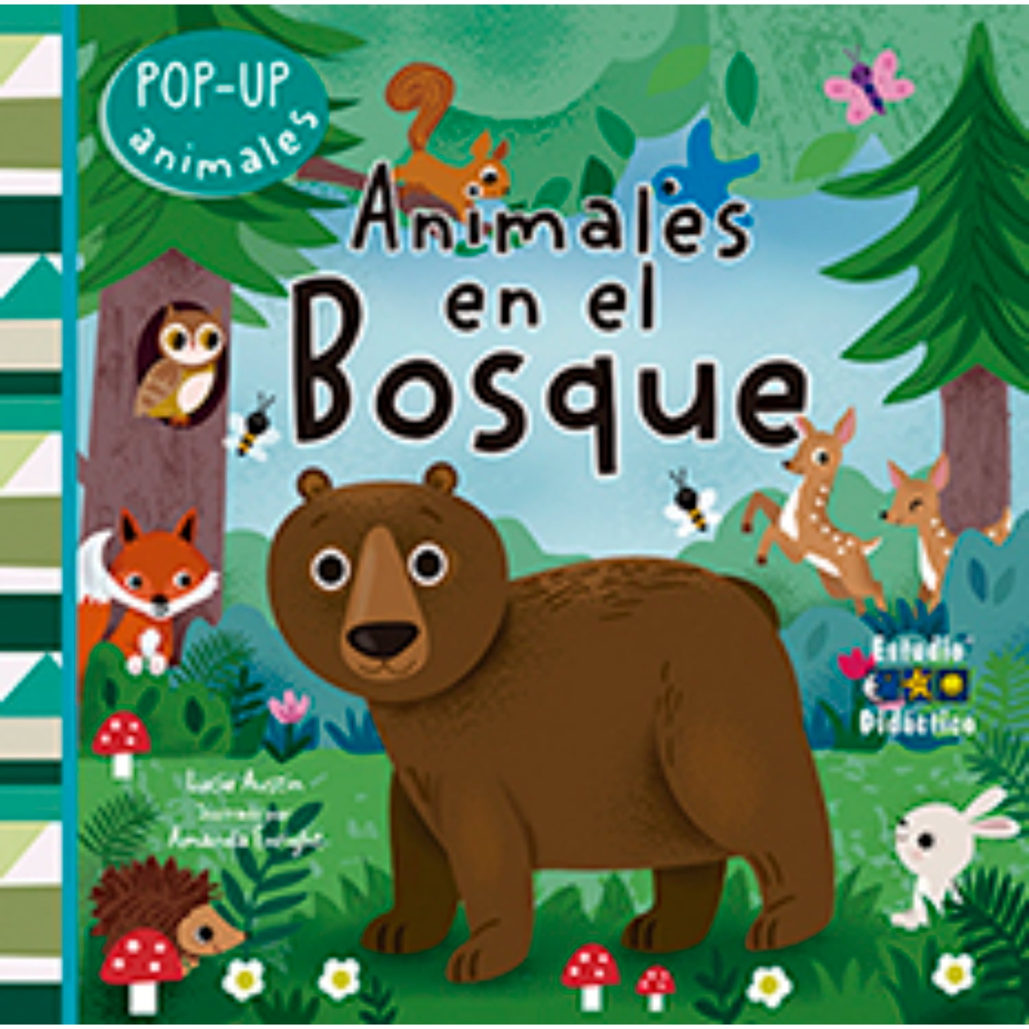 Edimat Libros - Animales En El Bosque (pop-up Animales)