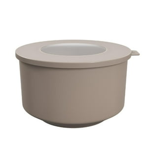 Coza - Contenedor 2L De Plastico Hoop Warm Gray