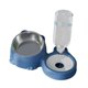 thumbnail image 4 of Comedero Doble Para Gatos Con Inclinación De 15°, Desmontable, Para Cachorros, Conejos Y Perros Peque?os, Color Azul, 4 of 5