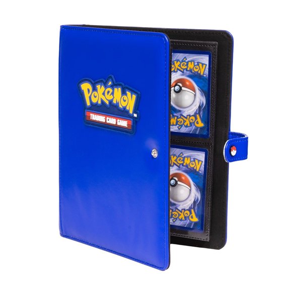 Binder (Carpeta) Premium Snap Azul Para Cartas De Pokemon