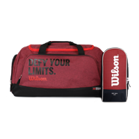 Pack Wilson Bolso Ulsan + Botinero Zapatos Manchester Burdeo