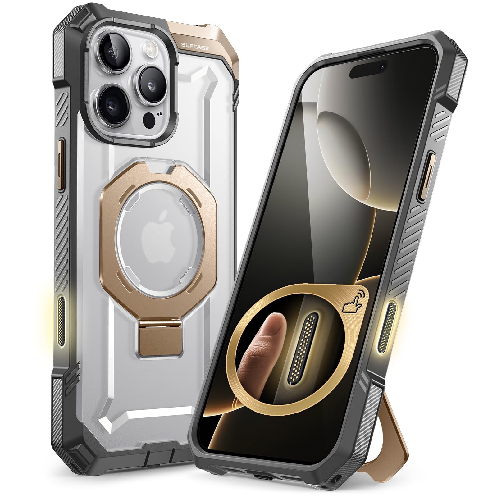 Funda Para Teléfono Supcase Unicorn Beetle Grip Para Iphone 16 Pro De 6.3 Pulgadas