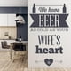 thumbnail image 2 of Decomural Beer As Cold As Your Wife WS-34063, 2 of 2