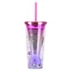 thumbnail image 2 of Glamour Tumbler Glitter Drinking Cup Botella De Agua A Prueba De Fugas Con Pajita Y Tapa Estilo B, 2 of 5