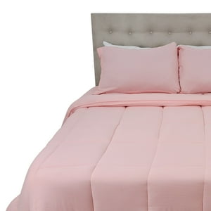 Chantilly - Plumon Termico King Microfibra Color Rosado