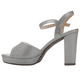 thumbnail image 2 of Sandalia de Mujer, Plateada Casual Chalada Voce-1, 2 of 6