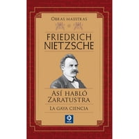 Edimat Libros - Libro Friedrich Nietzsche Volumen I (Obras Maestras)