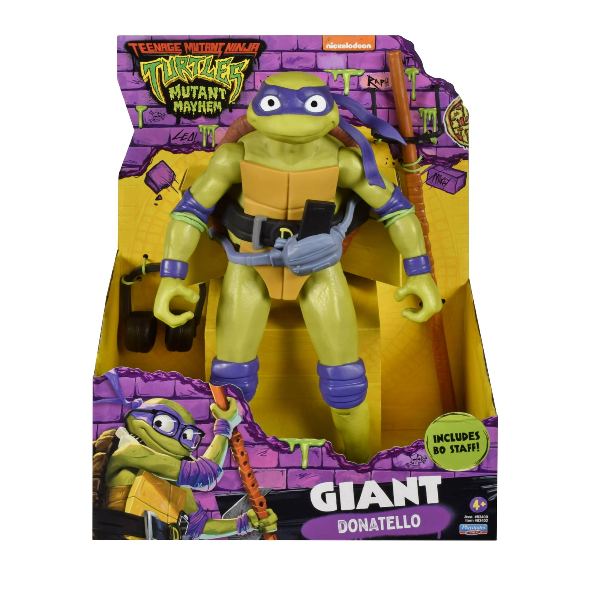 Figura De Acción Teenage Mutant Ninja Turtles Donatello 30 Cm