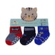 thumbnail image 1 of Set de 3 pares de calcetines para bebe antideslizantes osito azul, 1 of 3