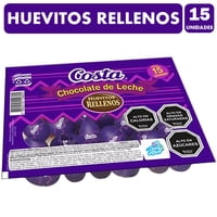 Huevitos De Chocolate Rellenos Pascua 126 G Costa