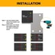 thumbnail image 4 of Kit de enclavamiento para generador QYZZRS compatible con Square D de 150/200 A, 4 of 7