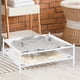 thumbnail image 2 of Tendedero para suéteres STORAGE MANIAC, apilable, blanco, paquete de 2, 2 of 8