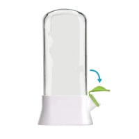 Xusx111 - Para Refrigerador Sp-Ahorro Cilantro Contenedor Para Frigorífico - Ahorro De Hierbas Para Cilantro, Menta Y Espárragos (Blanco)