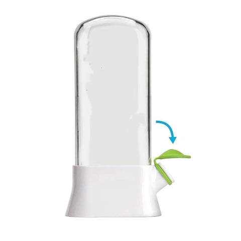 Xusx111 - Para Refrigerador Sp-Ahorro Cilantro Contenedor Para Frigorífico - Ahorro De Hierbas Para Cilantro, Menta Y Espárragos (Blanco)