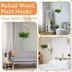 thumbnail image 5 of Ganchos De Pared De Madera De 20 Cm Para Plantas 2 Piezas Madera Natural, 5 of 5