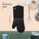 thumbnail image 5 of Manoplas de cocina Sungwoo de silicona extralargas, resistentes al calor, 500 °F, 5 of 7