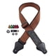 thumbnail image 5 of Correa De Guitarra Con Soportes Para Púas, Correas De Hombro Para Guitarra, Cinturones Para Bajos, Color Caqui, 5 of 5