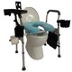 thumbnail image 1 of Asiento de inodoro elevado MAXILLA GORILLA con asas, 500 libras, 1 of 9