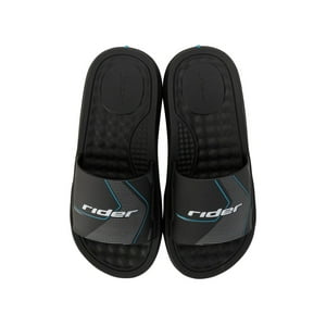Sandalia Hombre Negro/Blanco Step Rider